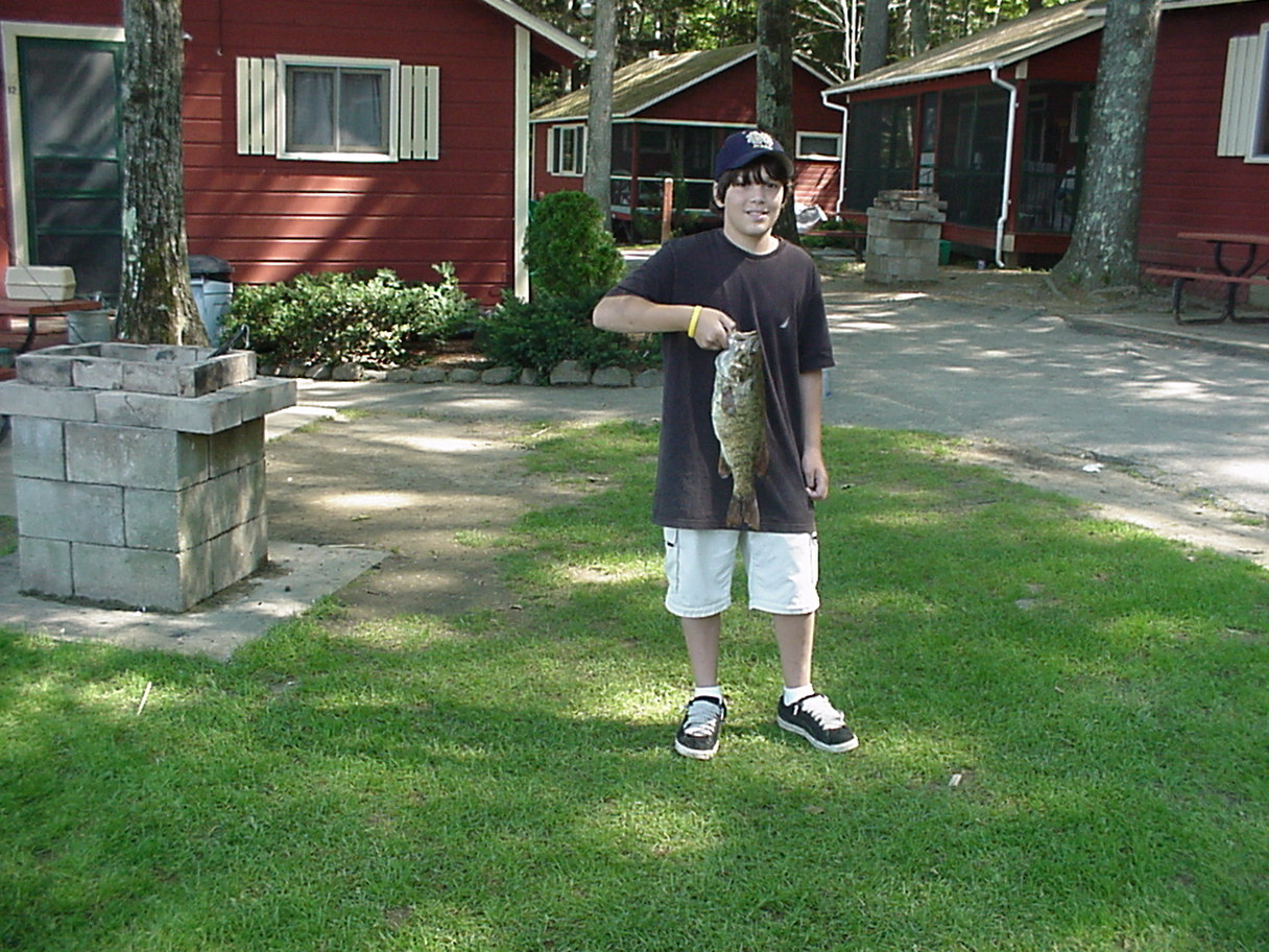 Jake Holding the Fish